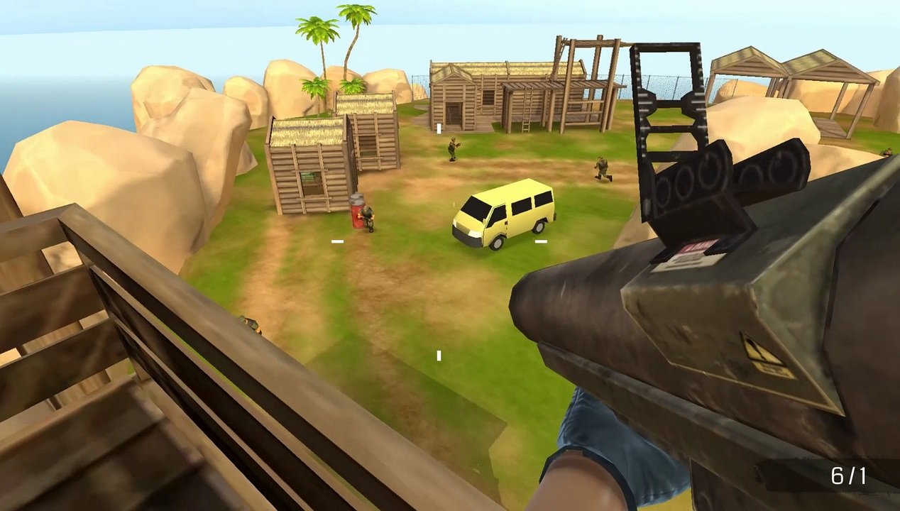 Tropical Zone homebrew trailer brings FPS action to the Vita