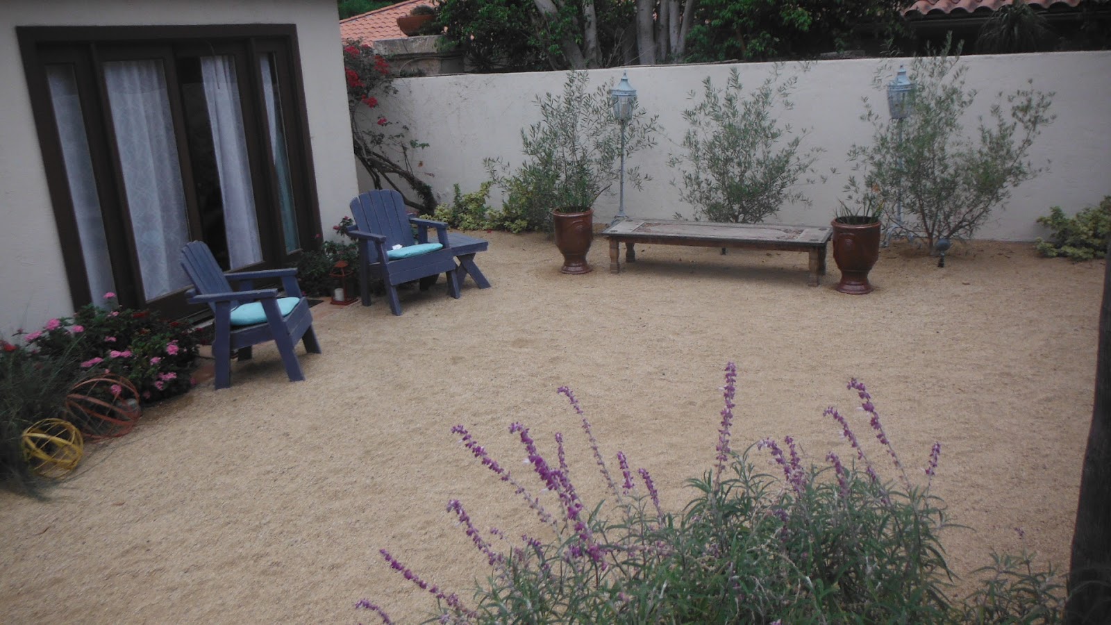 The 2 Minute Gardener Photo Granite Patio