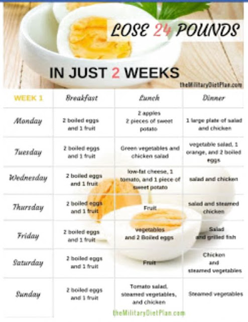 Weight Loss No Exercise: lose 24 pounds in just 2 weeks