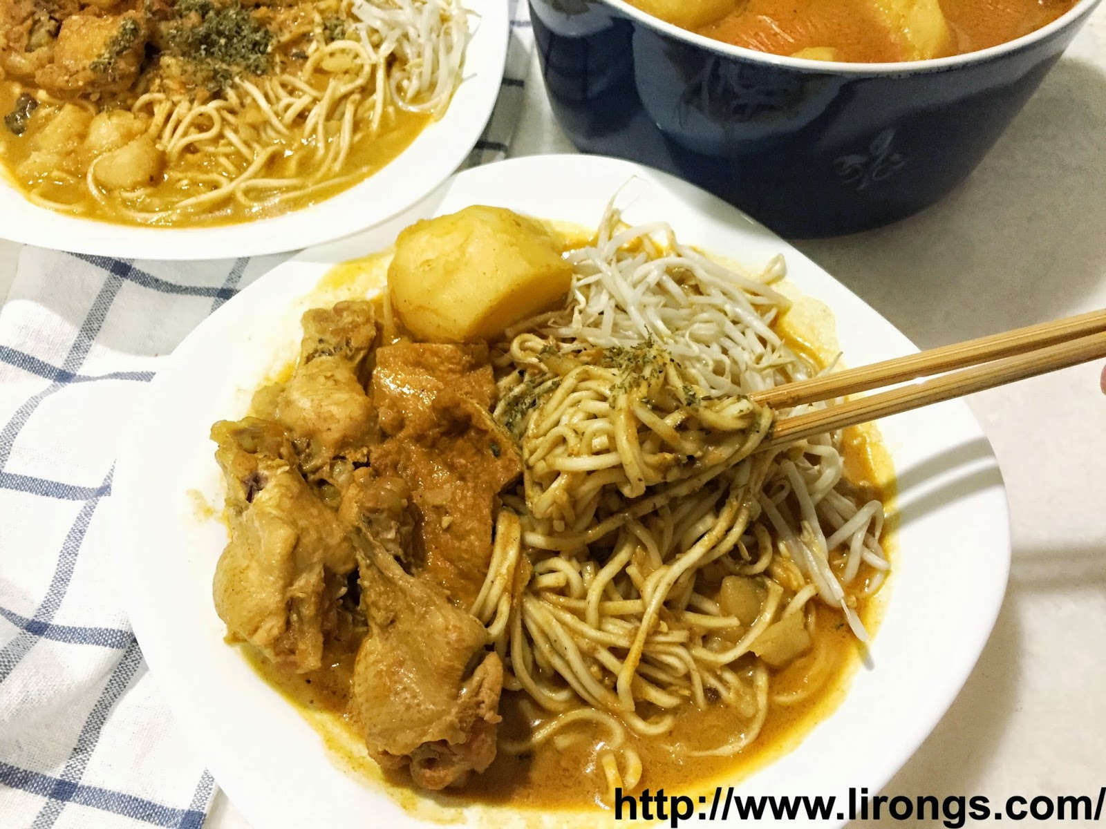 Lirong A singapore food and lifestyle blog Recipe Curry Noodles