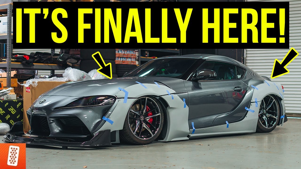 Building A 2020 Toyota Supra Streethunter Complete Widebody Kit