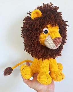 PATRON GRATIS LEON AMIGURUMI 32478