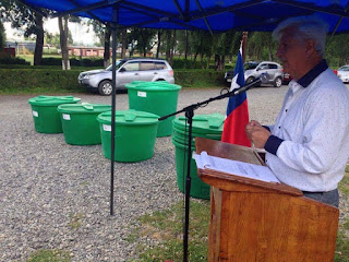 Municipio de Lautaro realizó la entrega de estanques de 500 y 1000 litros, para mejorar la entrega de agua potable a mas de 300 familias campesinas que sufren la falta de este vital elemento.