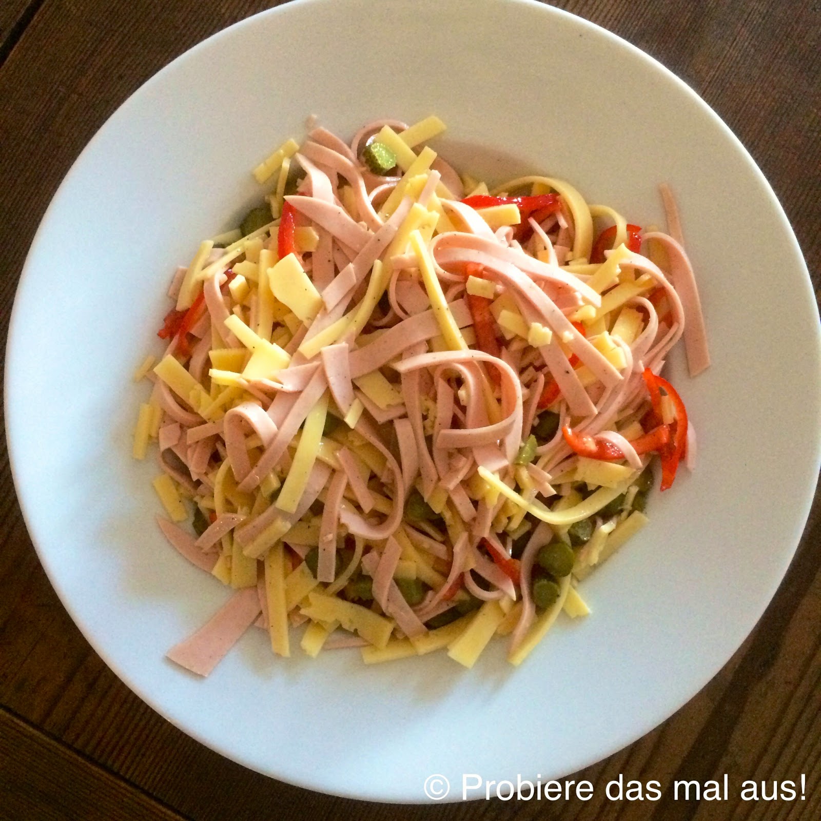 Probiere das mal aus!: Käse-Wurst-Salat