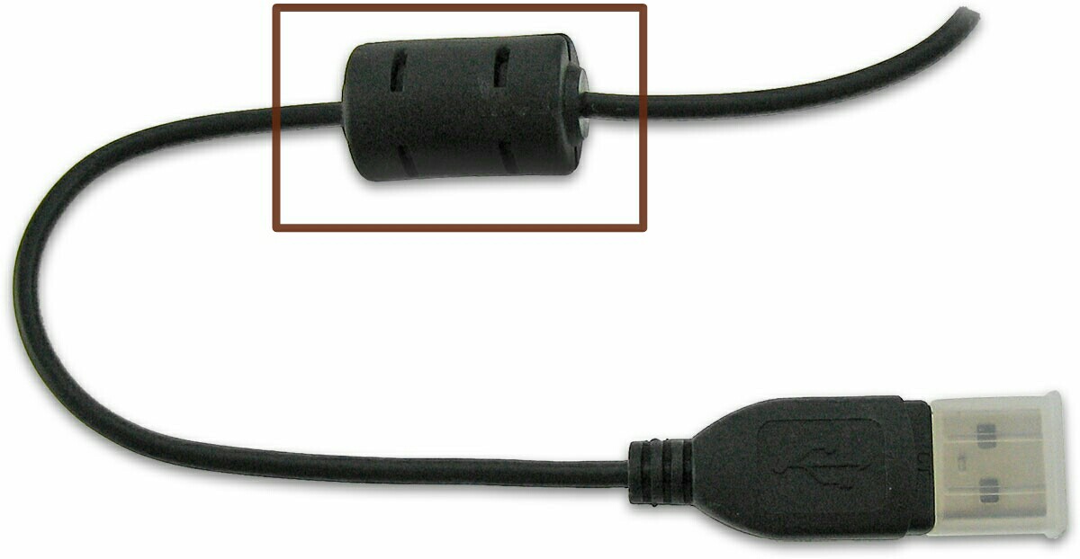 What those cylindrical lumps do in our computer cables.