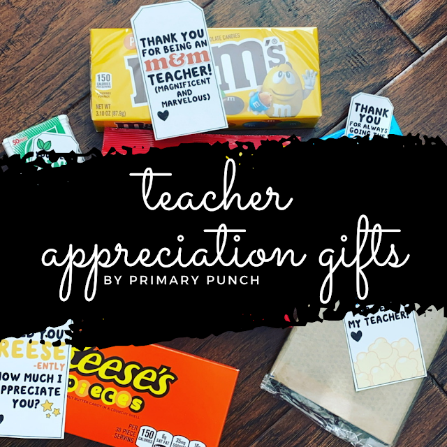 Editable - Classroom Setup - Gift Tags - Teacher Appreciation Gift Tags -  Thank you for helping me grow