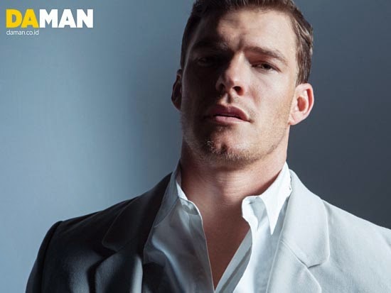 Hunger Games Hunk Alan Ritchson For Da Man Magazine Lifestyle Images