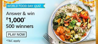 Amazon World Food Day Quiz