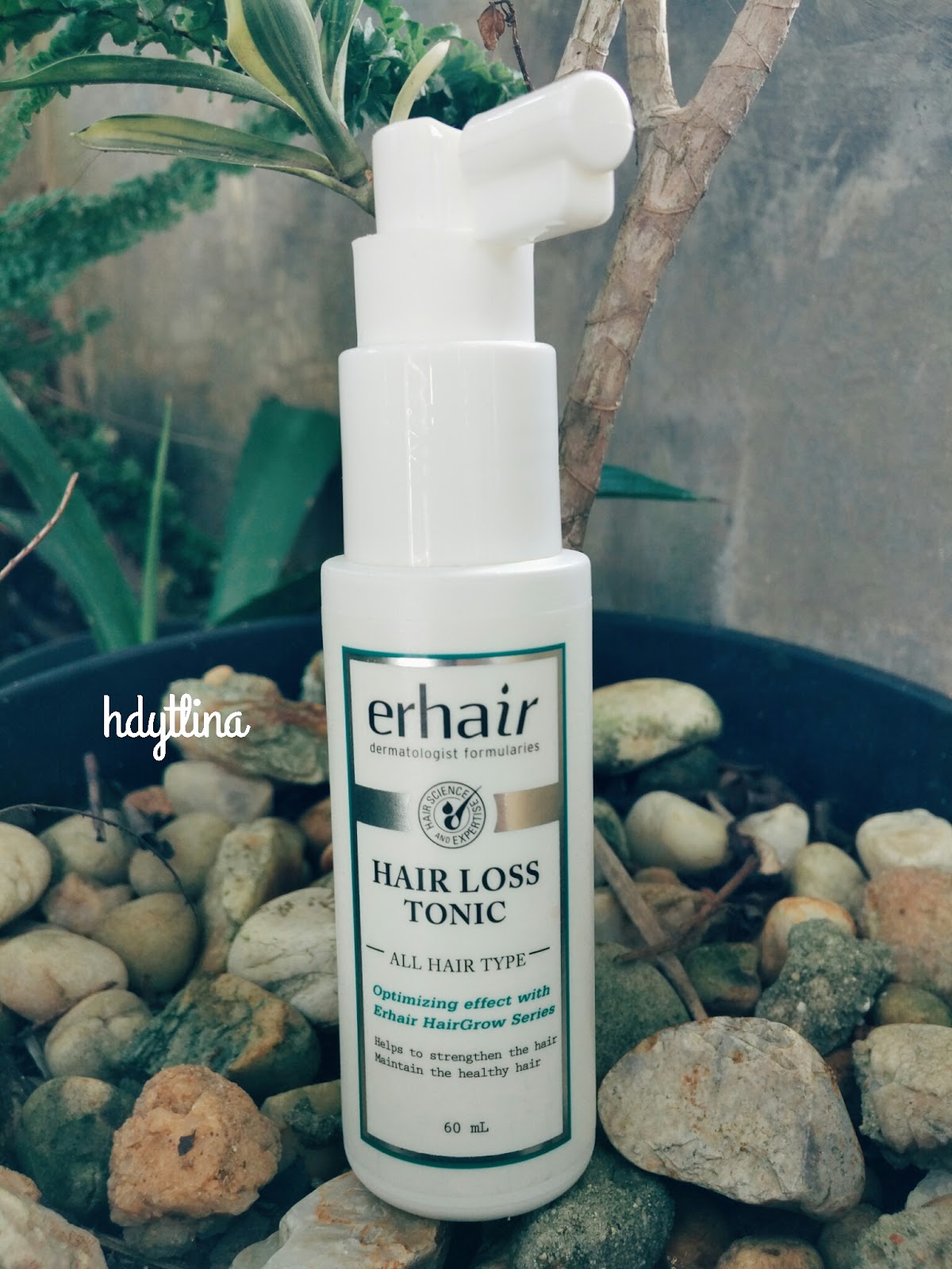 Review Hair Loss Treatment With Erhair Hair Loss Tonic Marlina Hidayati