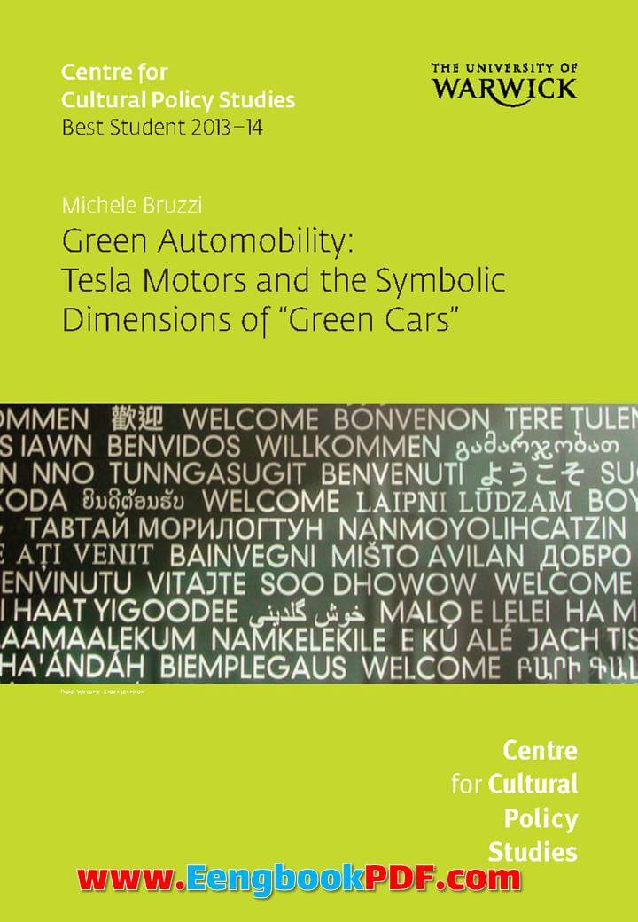 Green Automobility, Green, Automobility, Tesla Motors, Symbolic Dimensions, Green Cars