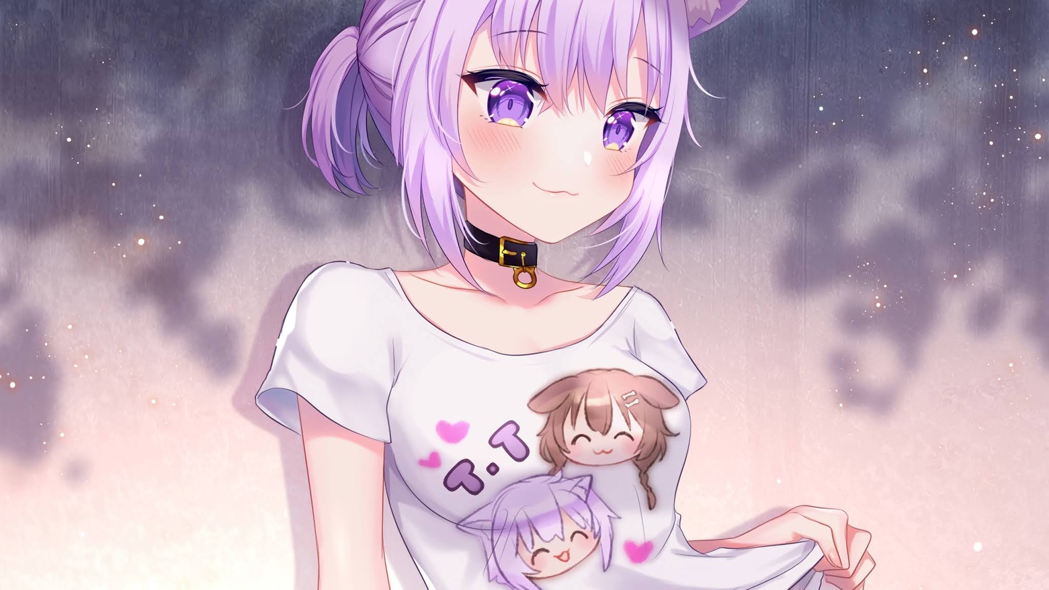 Okayu Anime Girl hd Wallpaper