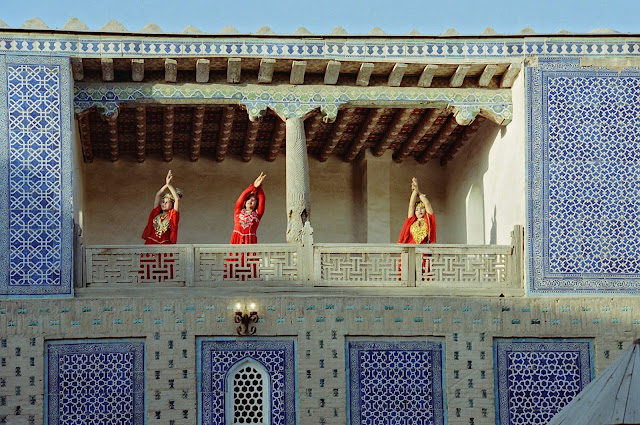 Ouzbékistan, Khiva, Harem Tach Khaouli, danse, © L. Gigout, 2012