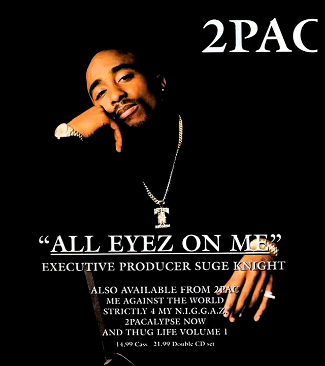 HipHop Nostalgia 2Pac "All Eyez On Me" (Press Kit, 1996)