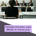 Exemples Entretien orale (Master et licence pro)