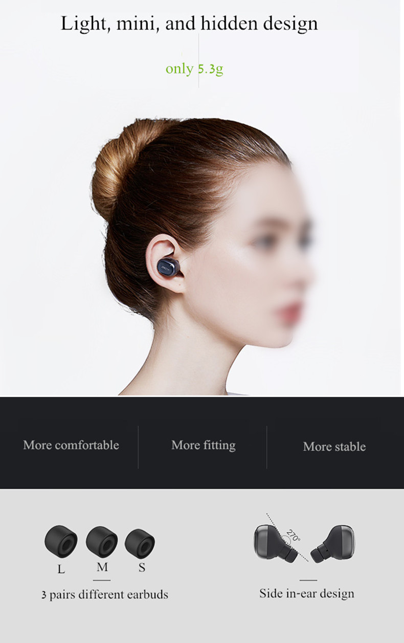 SpyNews Stiri Mondene : World's Smallest Wireless Bluetooth Headphones