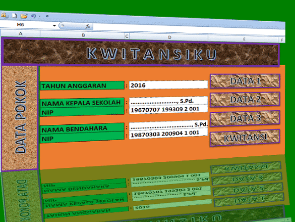 Aplikasi Cetak Kwitansi Sederhana Dengan Format Excel