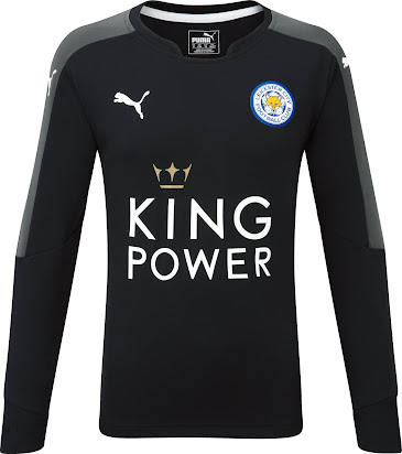 leicester city black jersey