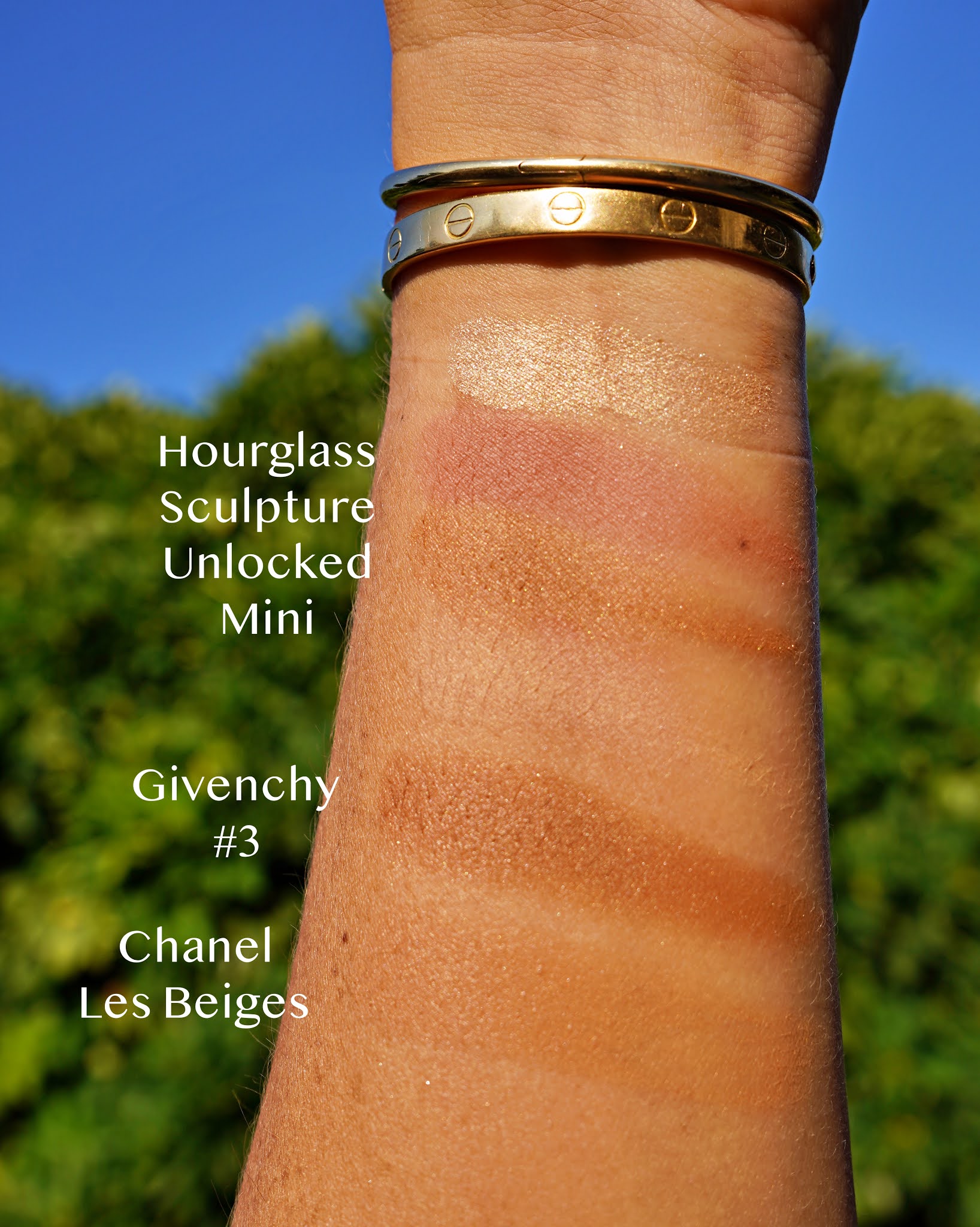 foundation swatches