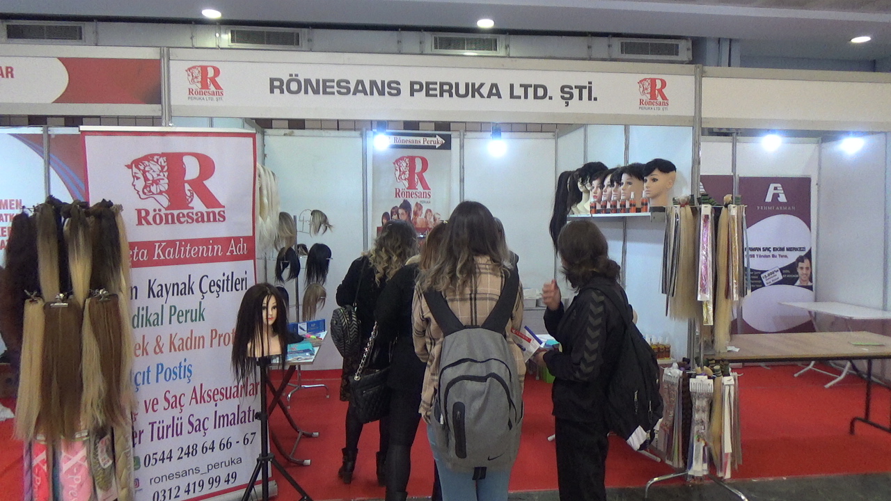 KOZMETİK, HİJYEN VE GÜZELLİK GÜNLERİ ANKARA ALTINPARK, RÖNESANS PERUK