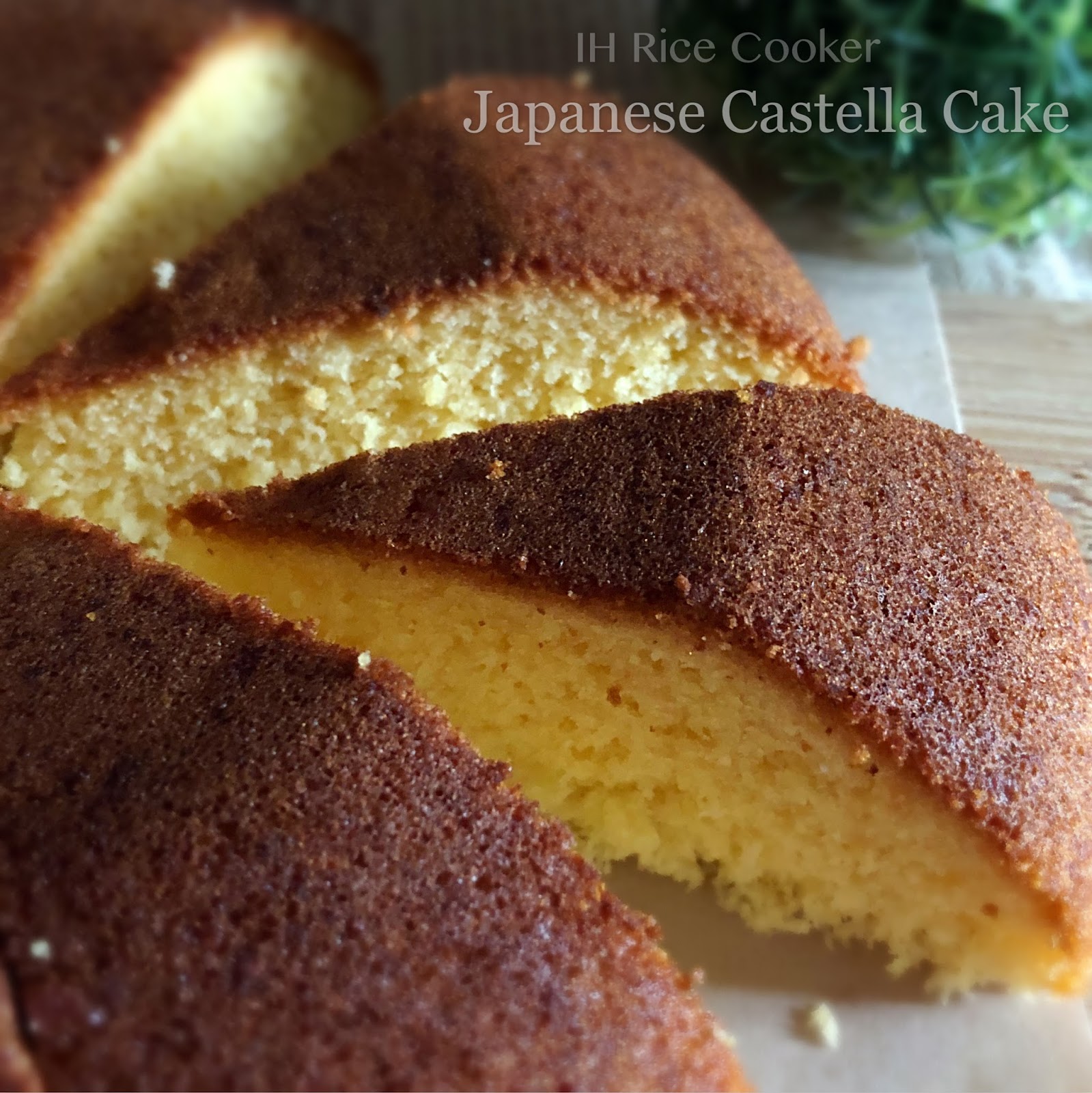 My Mind Patch IH Rice Cooker Japanese Castella Cake