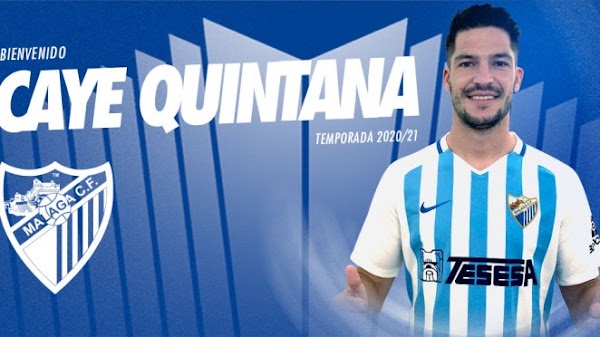 Oficial: El Málaga firma cedido a Caye Quintana