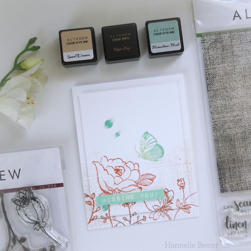 Altenew botanical garden stamp set