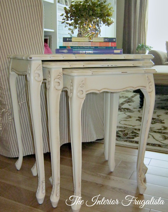 The Nesting Tables Got A Makeover Again Interior Frugalista