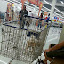 Pelanggan Tesco Bawa Anjing Dalam Troli di Johor
