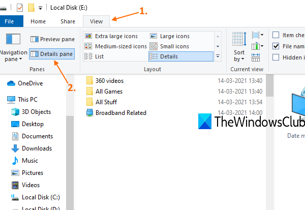 utilizzare il menu della barra multifunzione di Esplora file