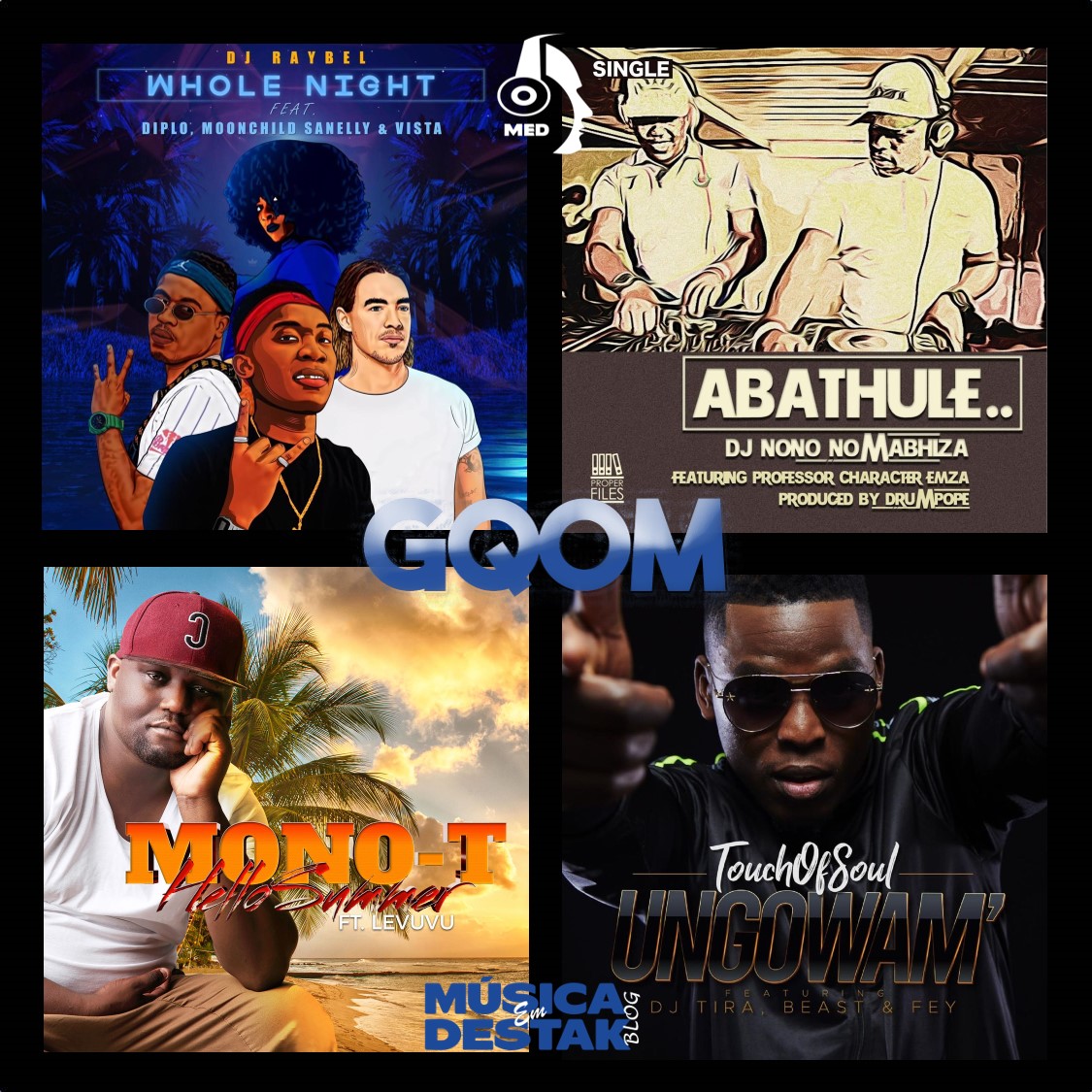 V.A. GQOM 4 New Singles [DOWNLOAD] Música Em Destak