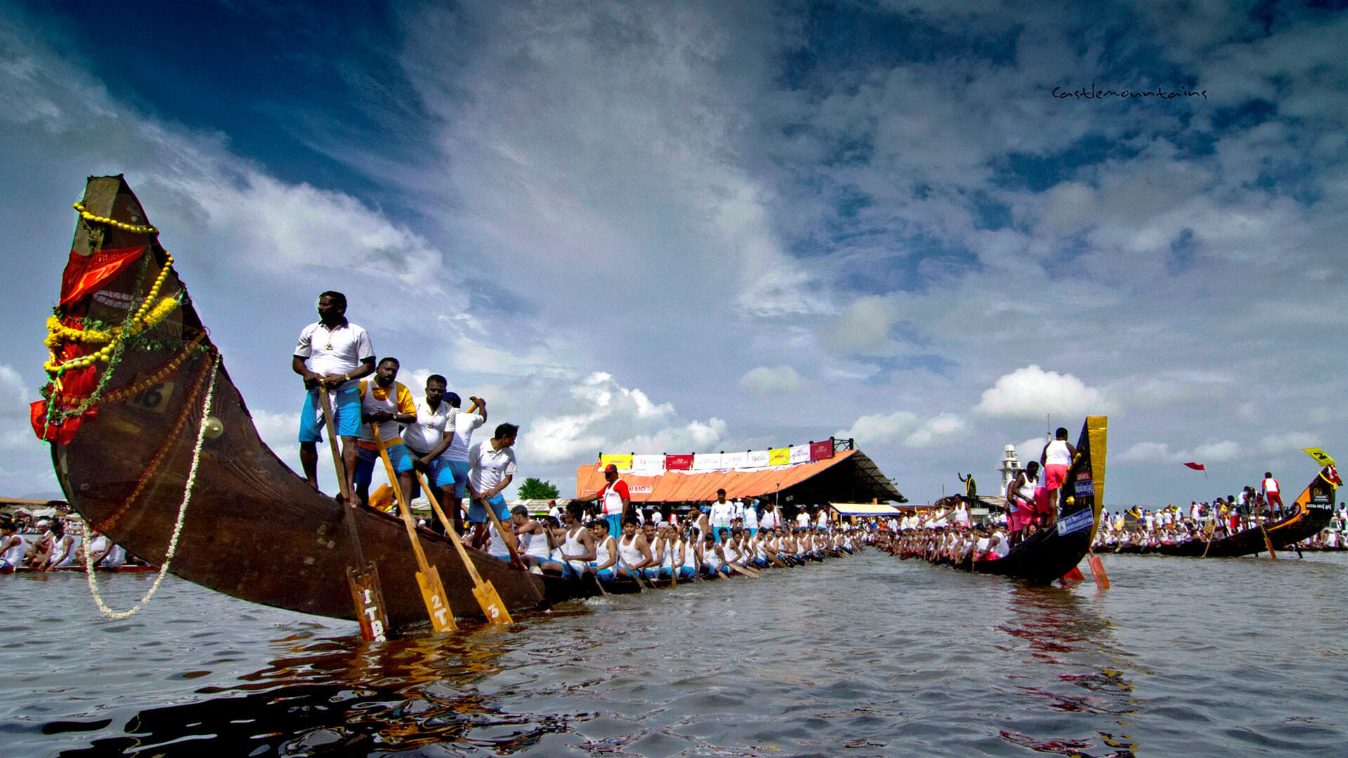 Boat Races in Alleppey, Kerala Snake Boat Race