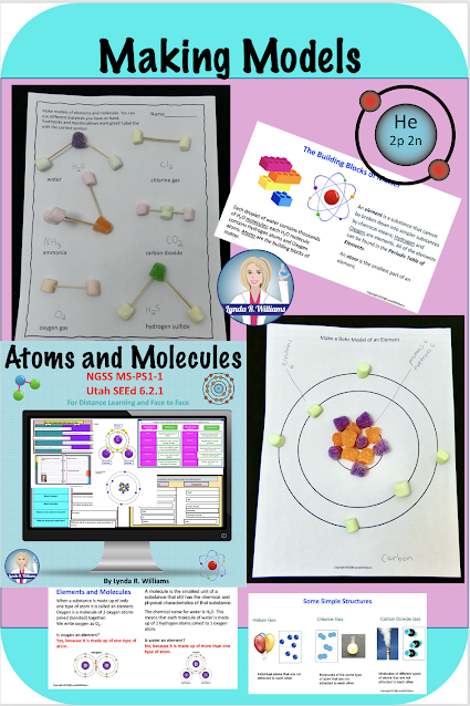 NGSS MS-PS1-1, Utah SEEd 6.2.1 Make models