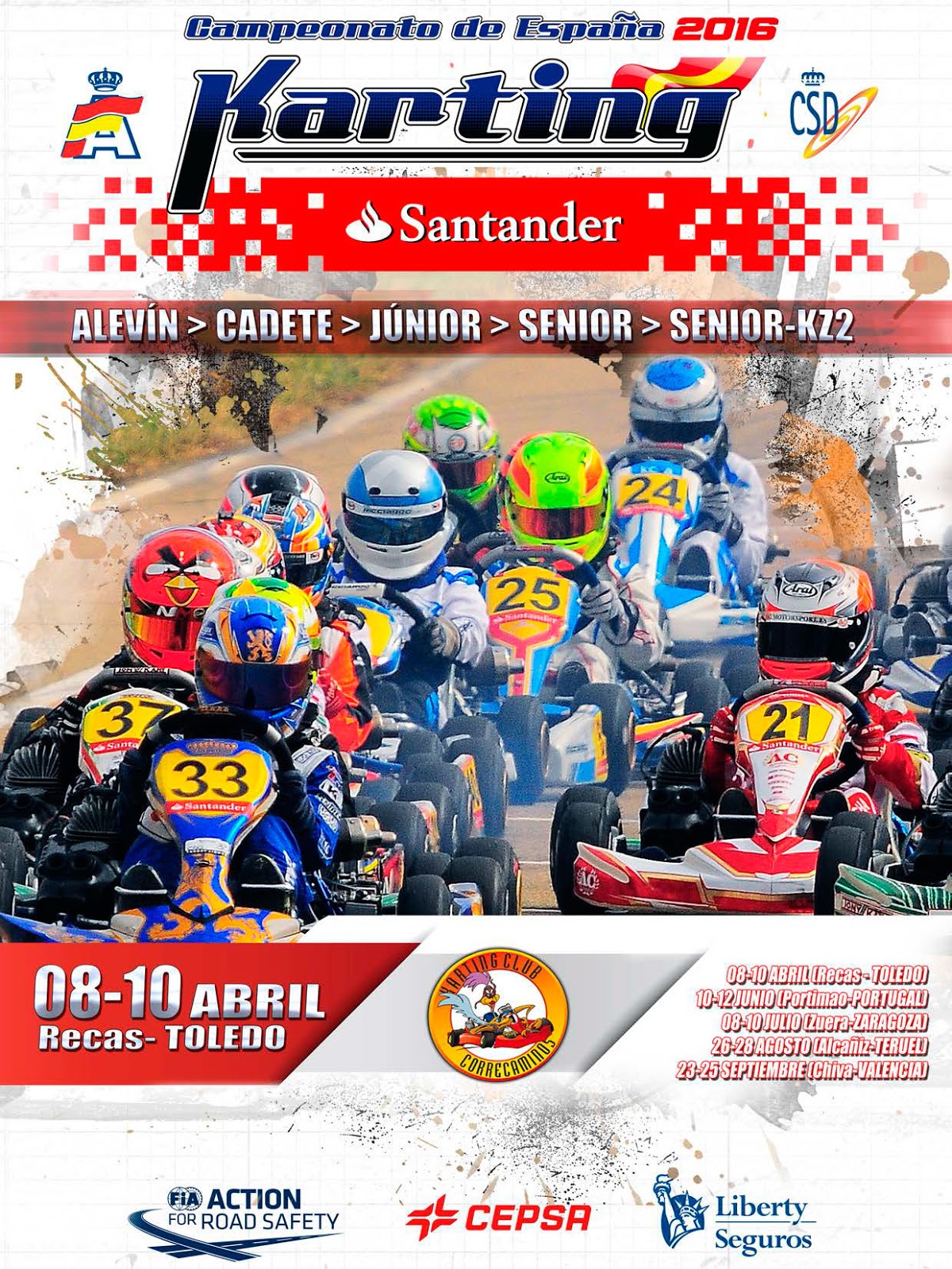 Benferri Karting Club CAMPEONATO DE ESPAÑA DE KARTING 2016