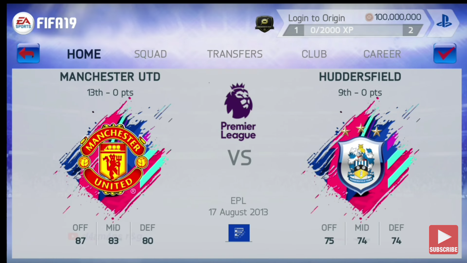 FIFA 19 Mod APK + OBB + Data For Android Download - Phones - Nigeria