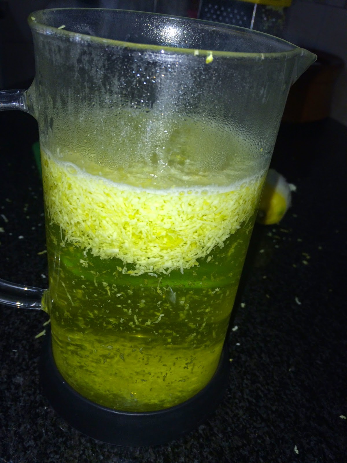 The Power of Lemon Zest tea