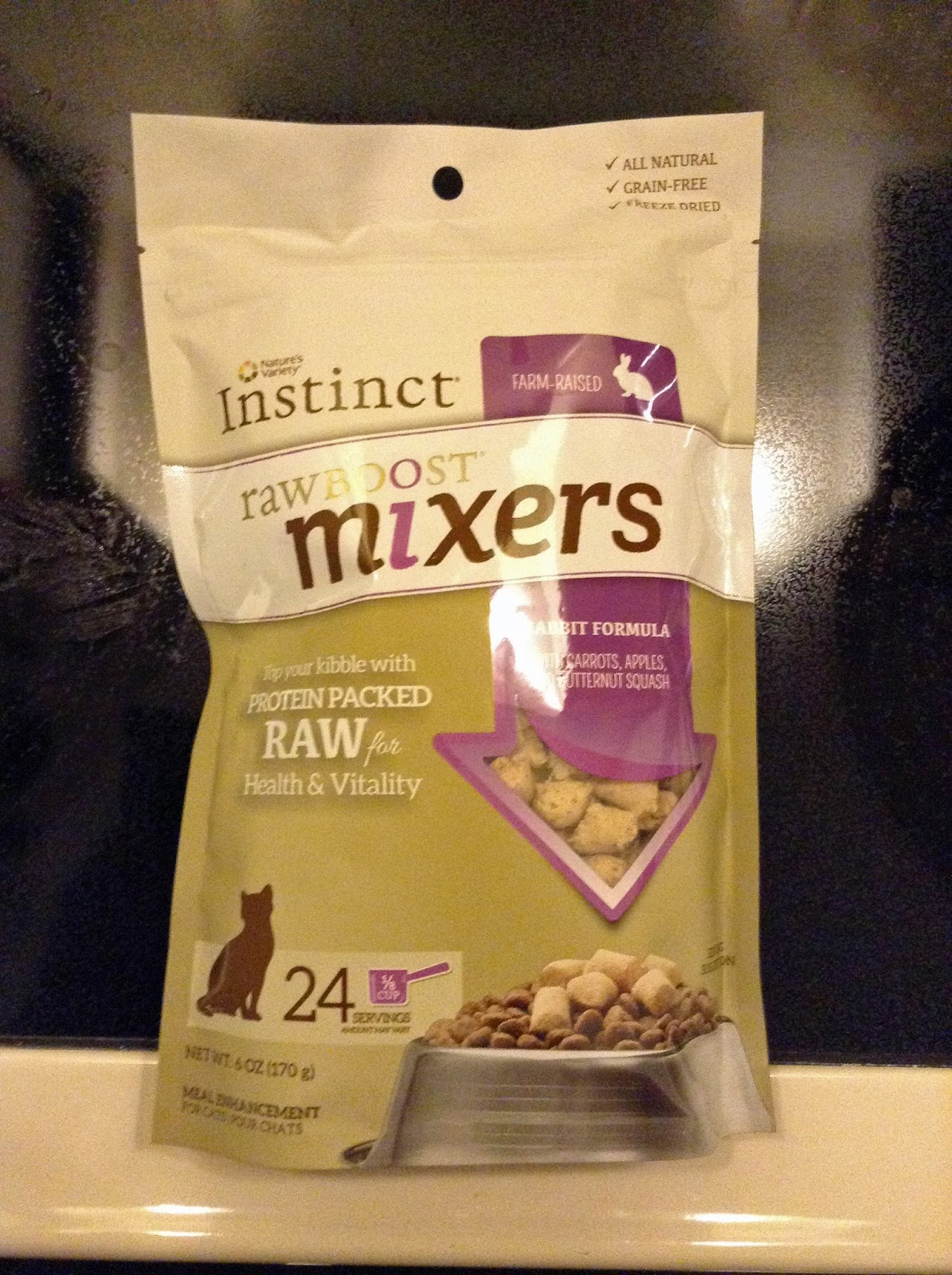 It's all about the cats! review Nature's Variety Raw Boost