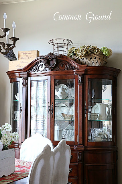 Ideas On Styling A Cabinet Or Cupboard Top, Dining Room China Cabinet Decor Ideas