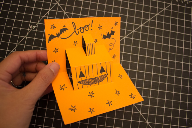 Easy DIY 3D PopUp Halloween Cards (Pumpkin, Monsters, and Haunted