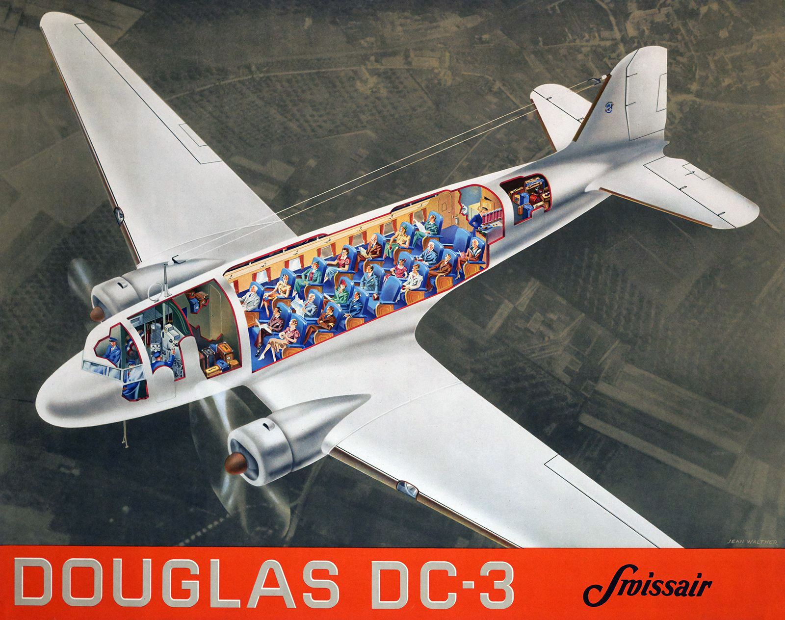 Douglas Dc-3 Seating Chart