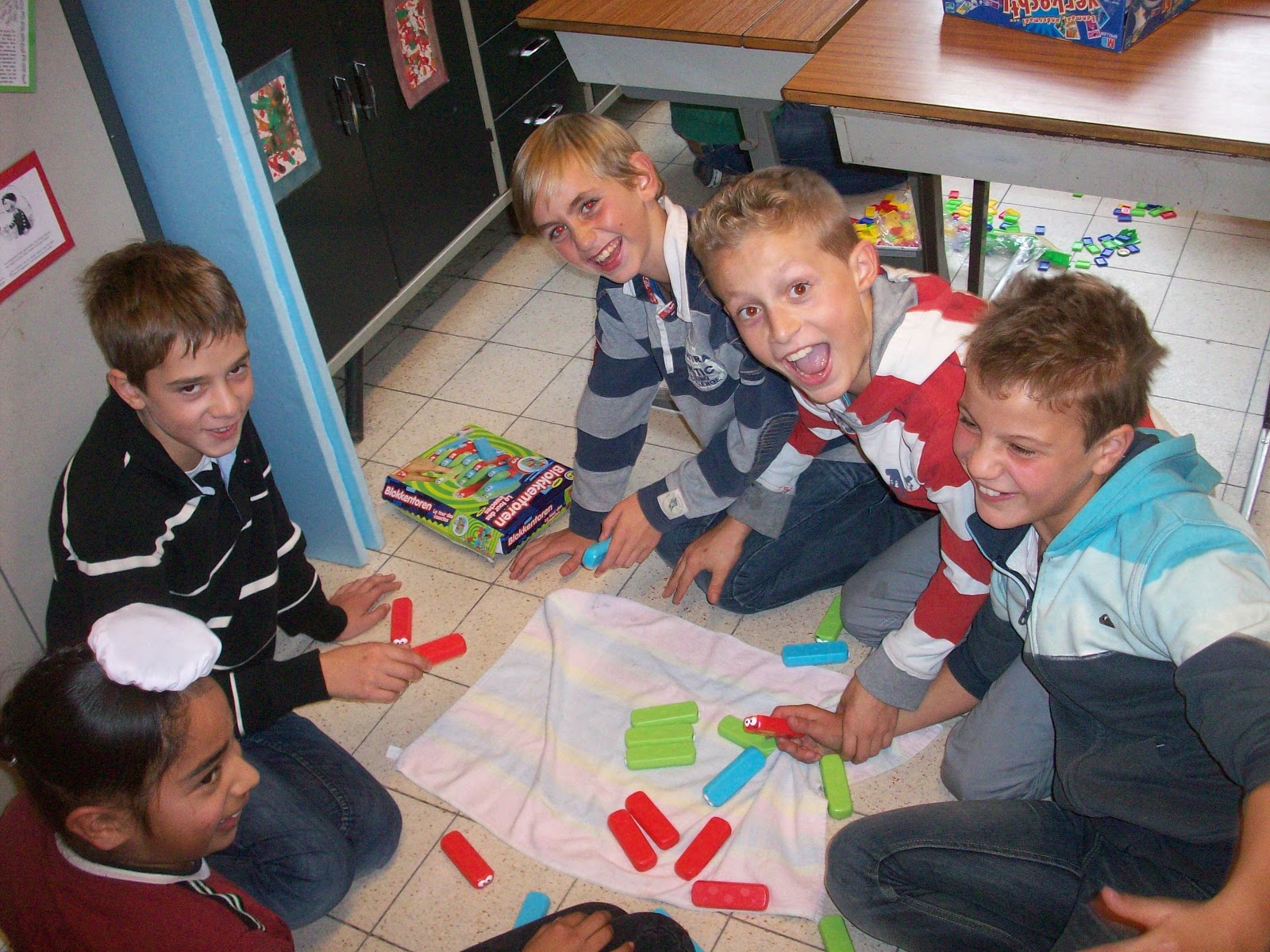 VBS Nieuwland 6B: Af en toe ook wat ontspanning!