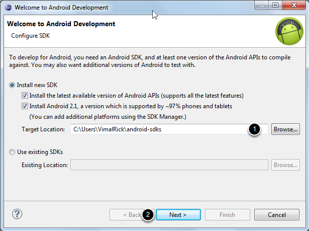 eclipse with android sdk download
