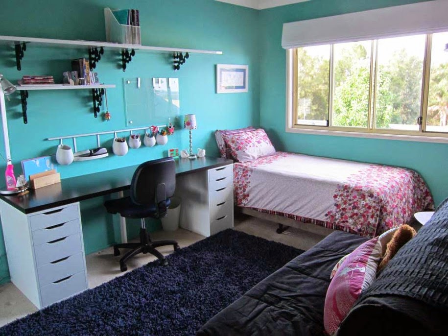 Blue Teen Bedroom 21