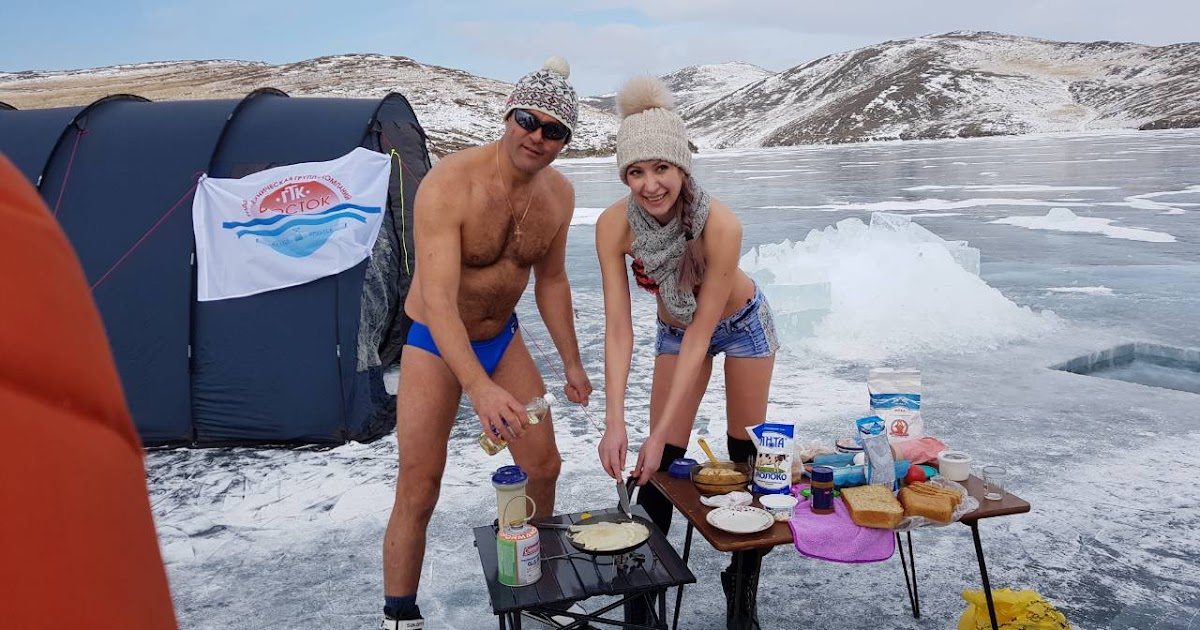 Моржевание на Байкале