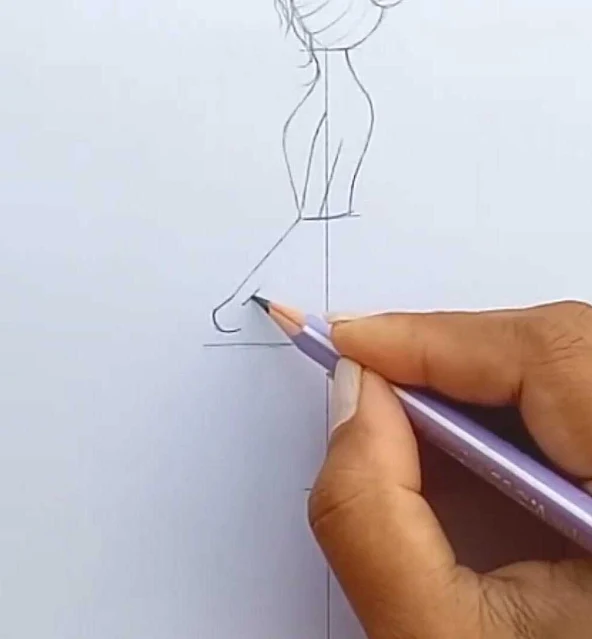رسم فتاة بالرصاص رسم فتاة جميلة بالرصاص