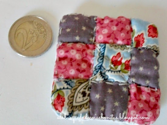 Camino de mesa en patchwork