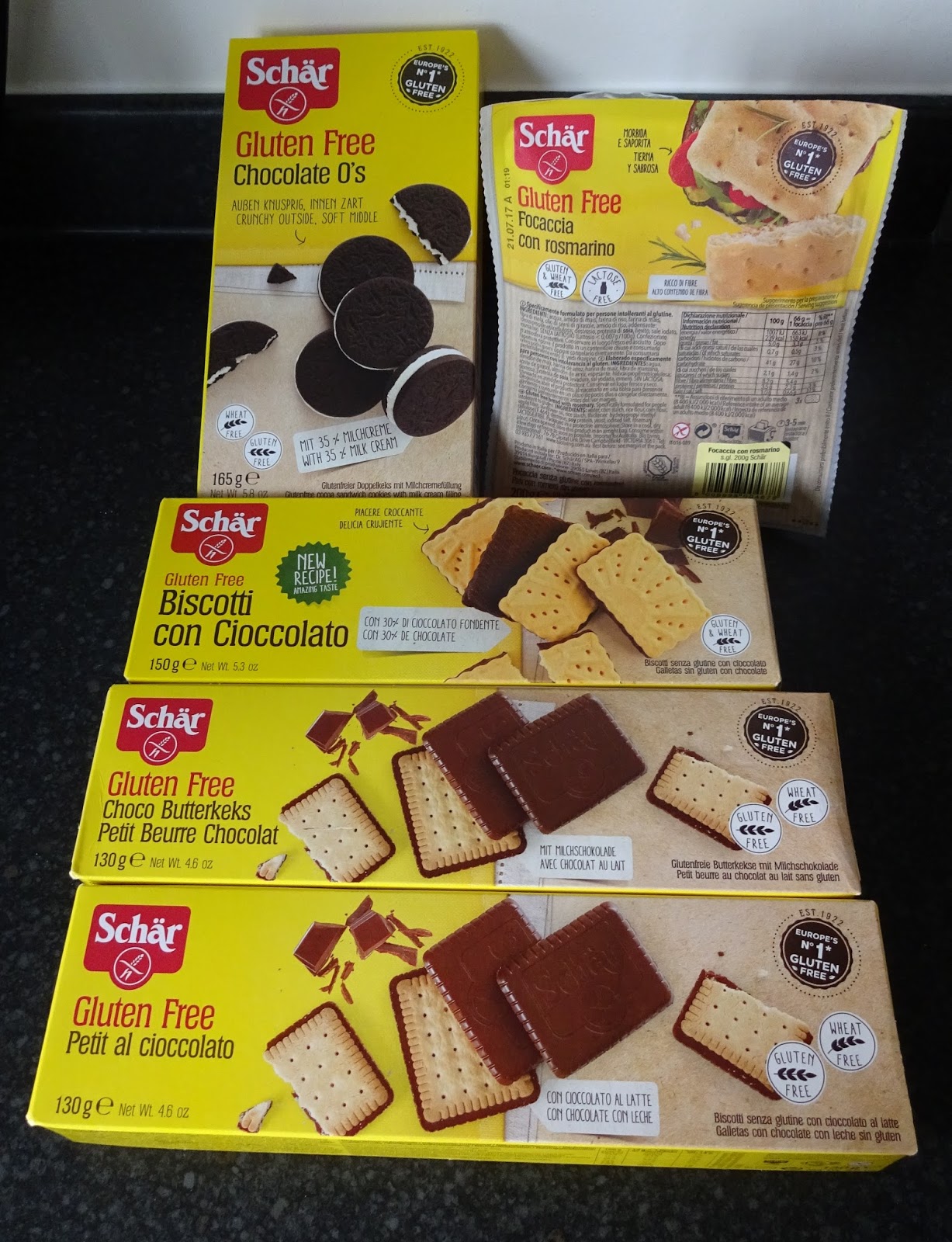The Ham and Egger Files Schar gluten free goodies from Spain