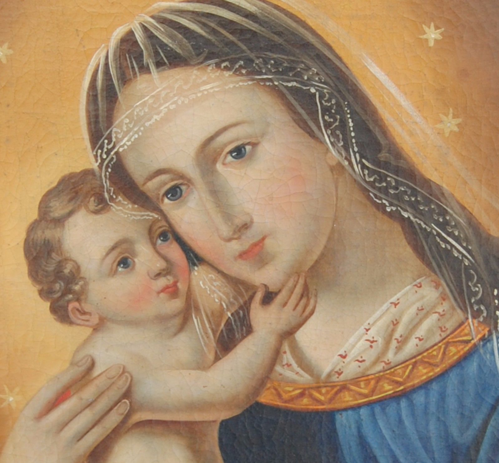 la virgen con el niño