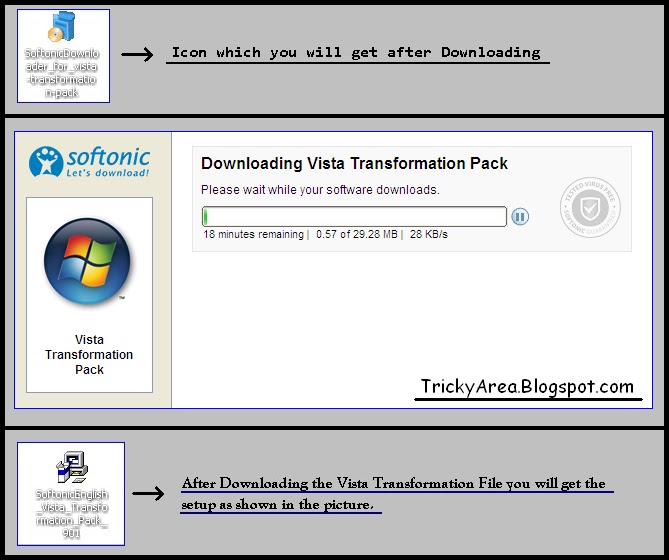 how to install vista transformation pack
