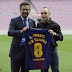 Football legend Andres Iniesta signs lifetime contract with Barcelona 