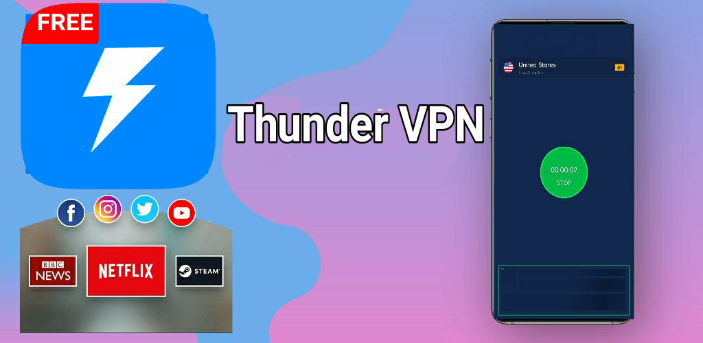 Thunder VPN para android full apk Gratis e ilimitado para siempre